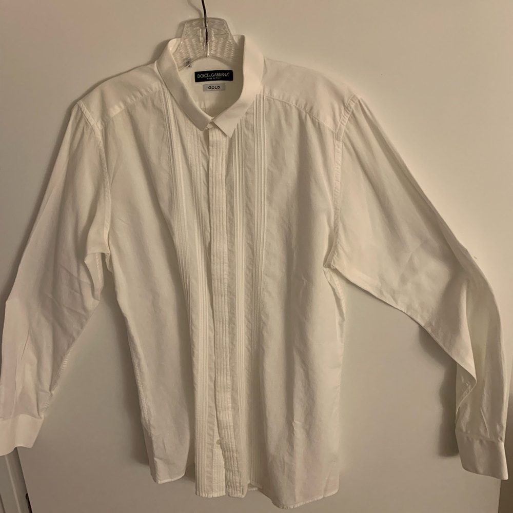 Dolce & Gabbana GOLD dress shirt